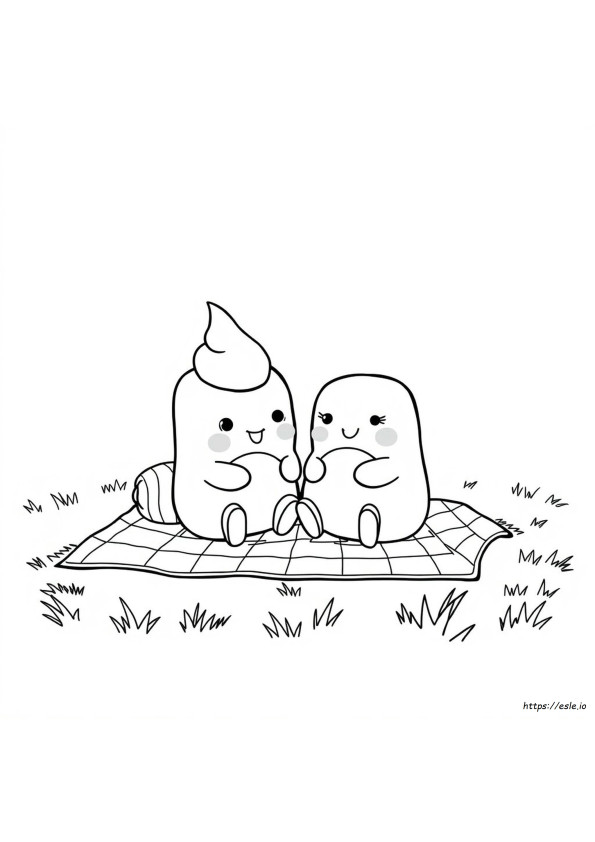 Ice Cream Squishmallow Coloring Page