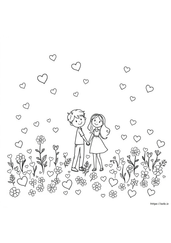 San Valentino Da Colorare E Stampare In Pdf