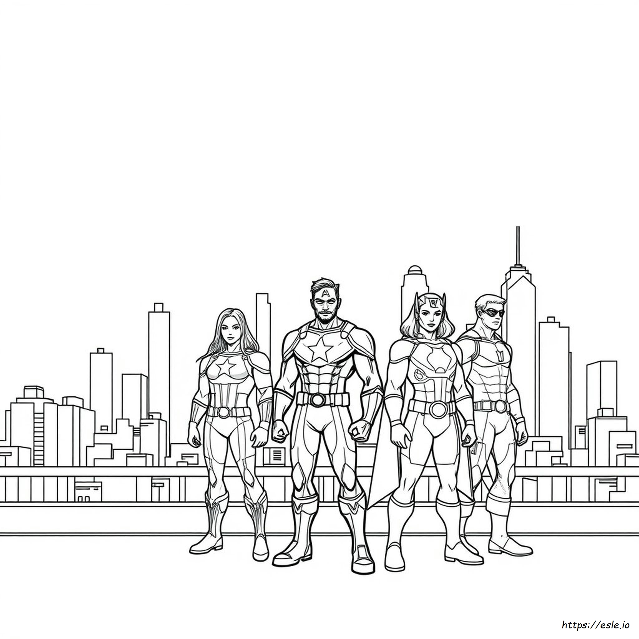 Avengers Ausmalbilder