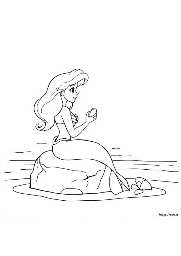 Free Printable Princess Ariel Coloring Pages