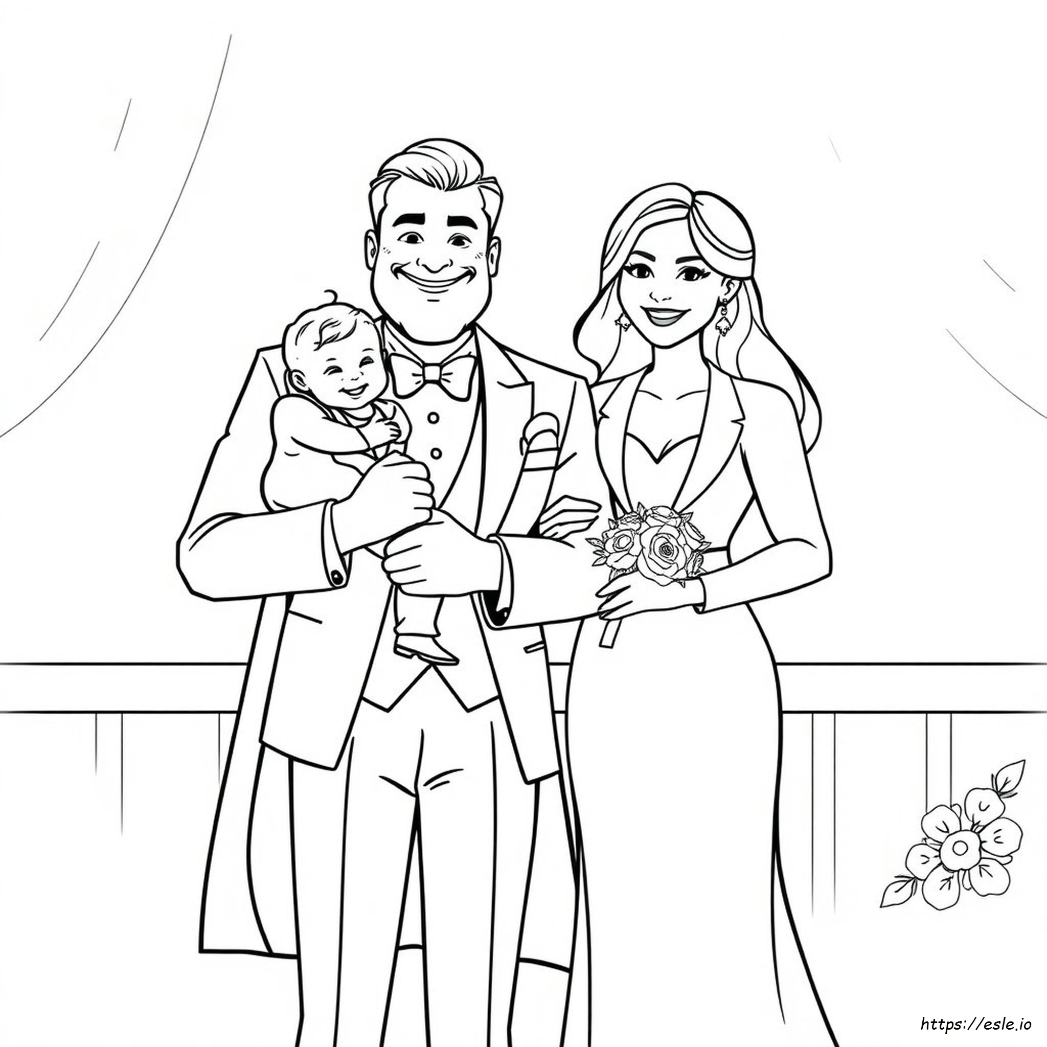 Gambar Mewarnai Ayah Super Yang Dapat Dicetak