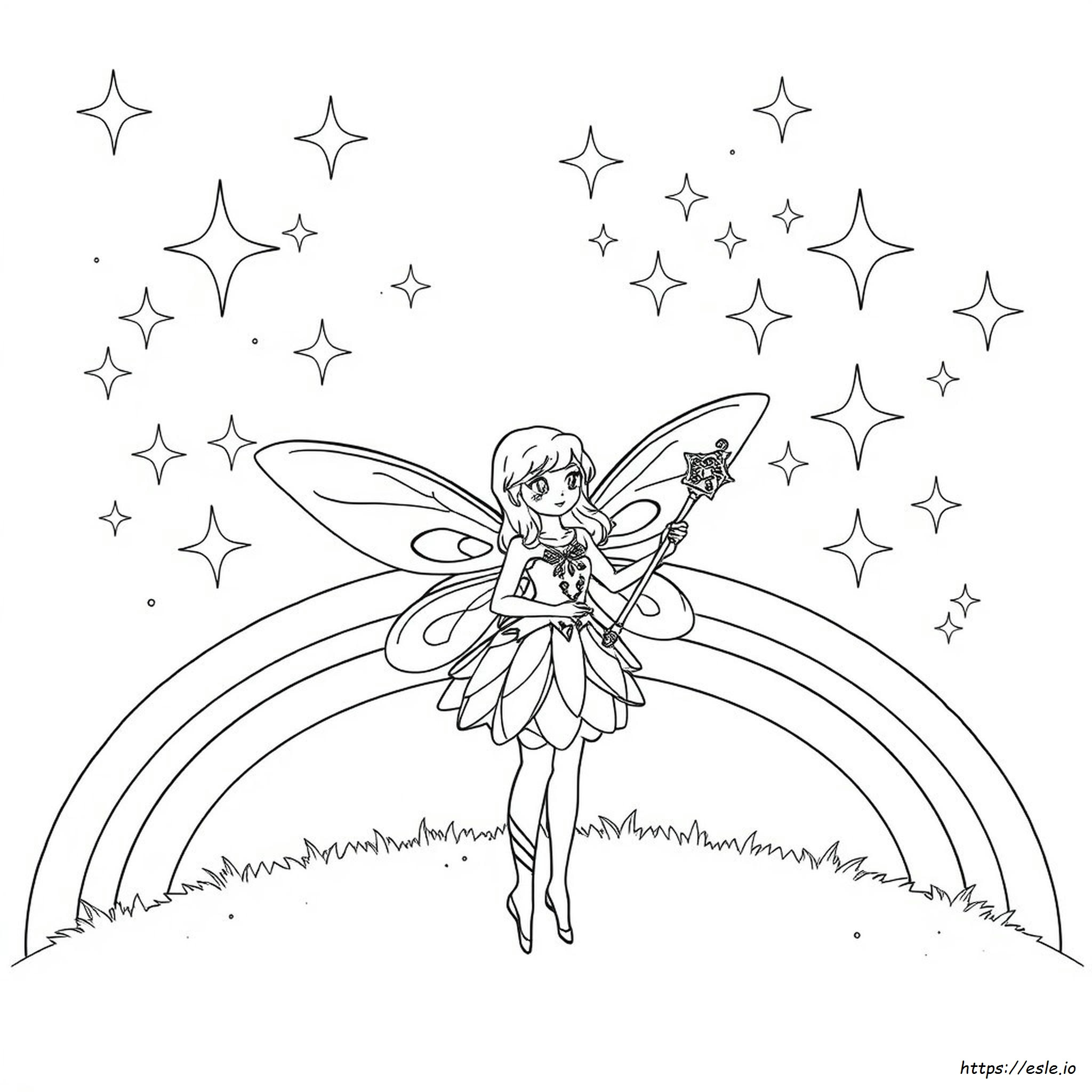 Rainbow Magic Rainbow Fairy Coloring Pages