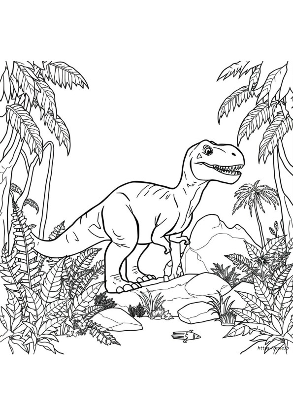 Libro Da Colorare Jurassic World