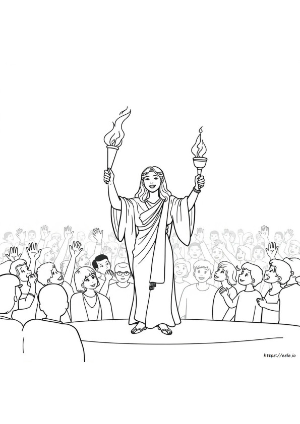 Deborah Coloring Sheet