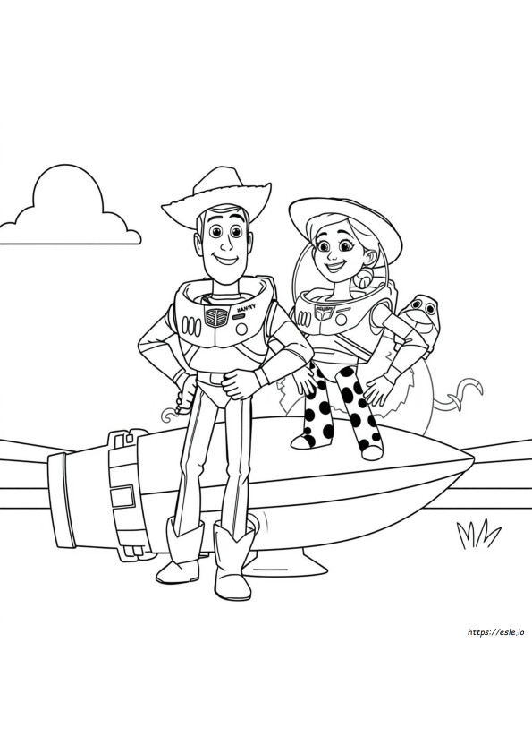Toy Story 2 Malvorlagen Zum Ausdrucken