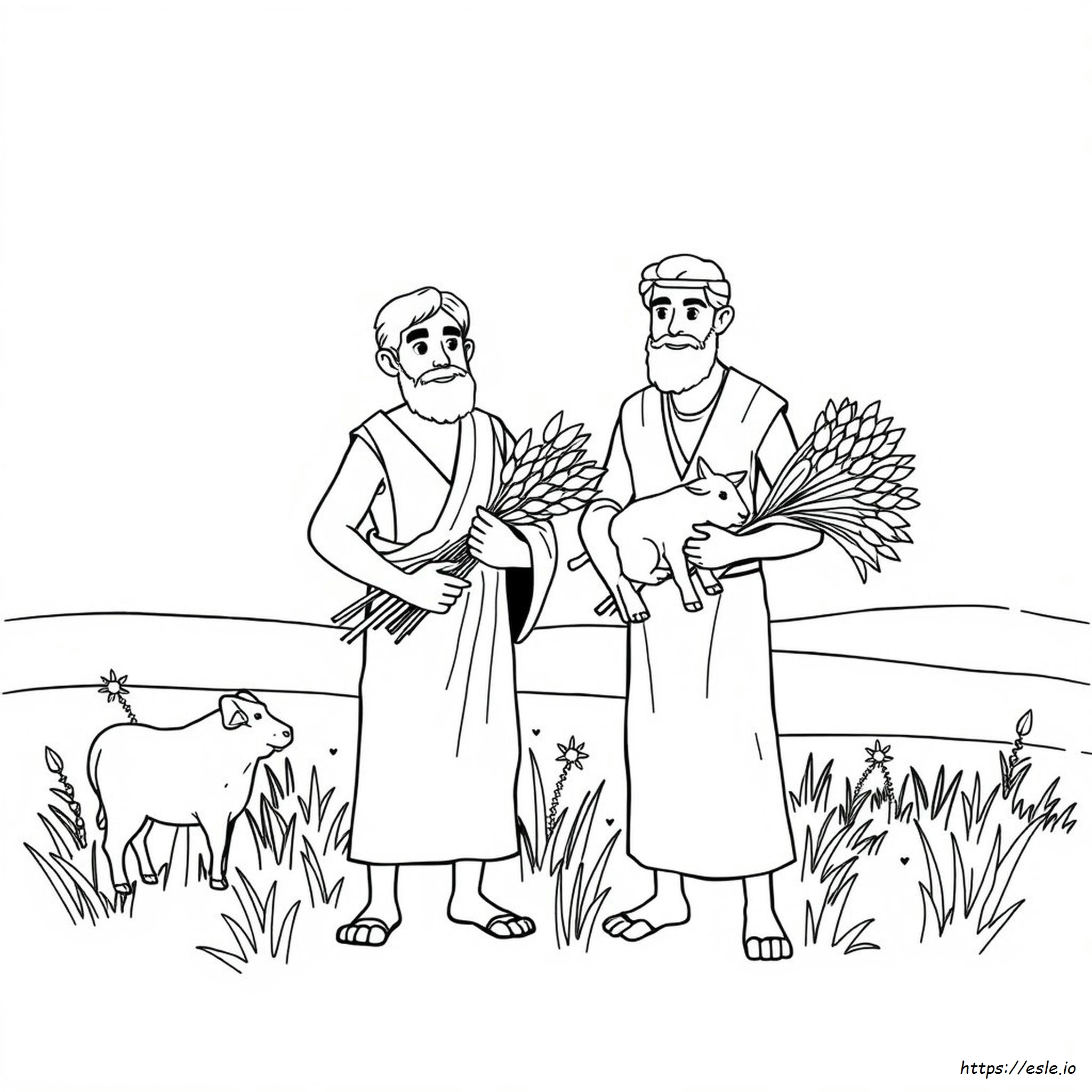 Coloriages De Caïn Et Abel