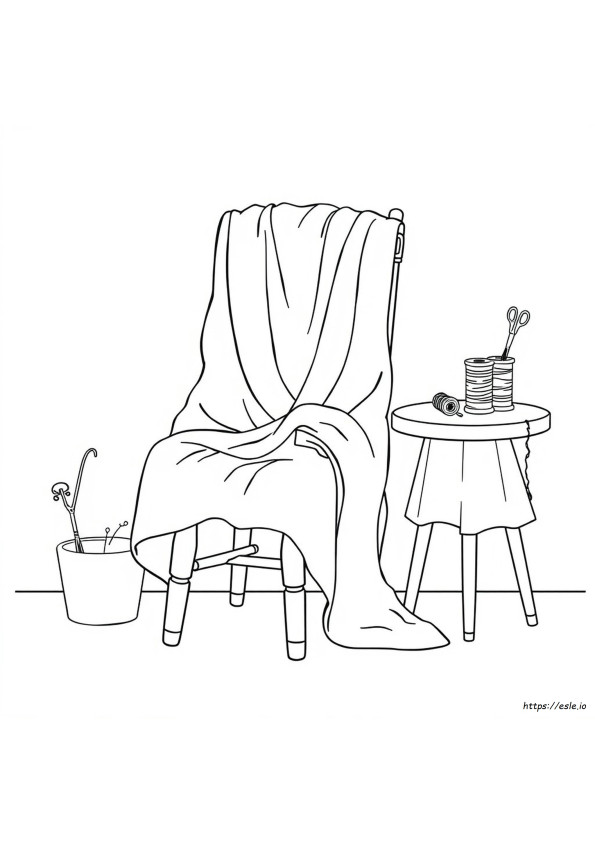 Fabric Coloring Pages