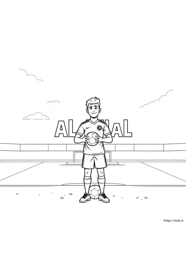 Al Hilal Coloring Pages