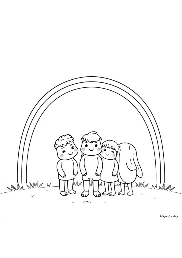 Rainbow Friends Cian Para Colorear