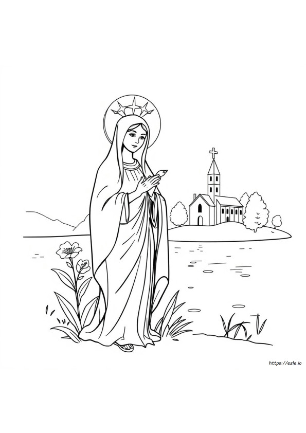 Fecioara Maria De Colorat