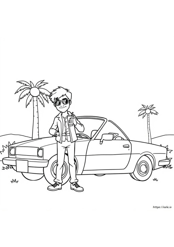 Austin Powers Gambar Mewarnai