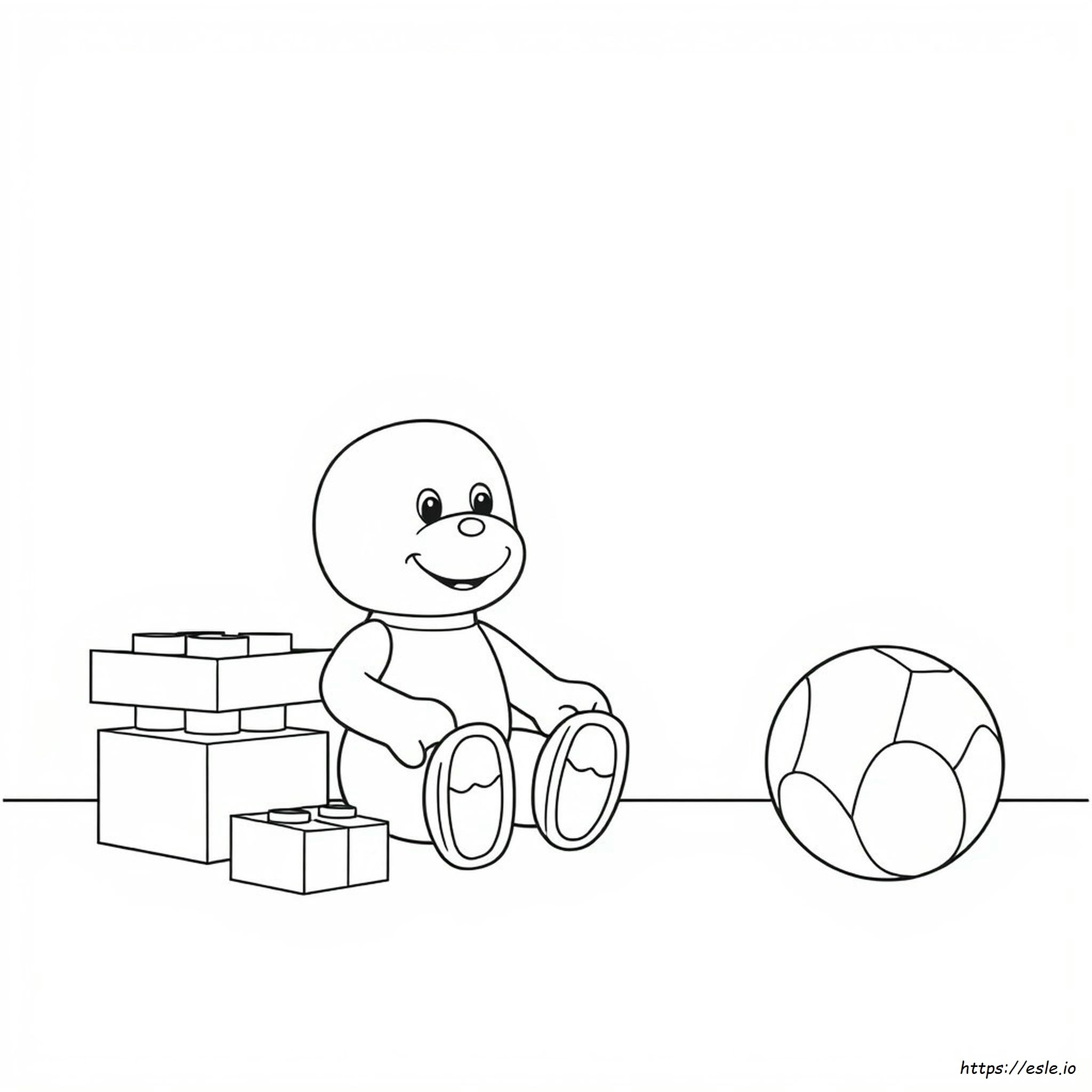 Gambar Mewarnai Mainan