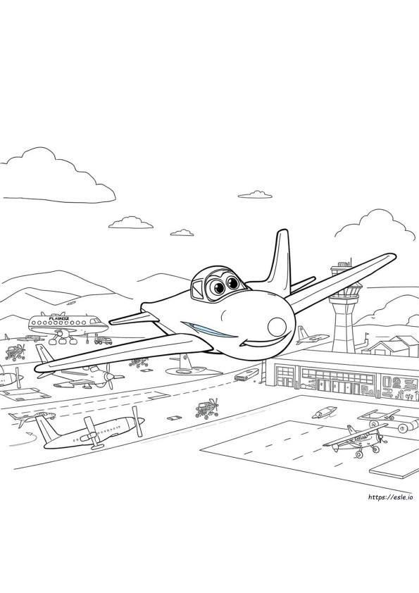 Disney Planes Coloring Book