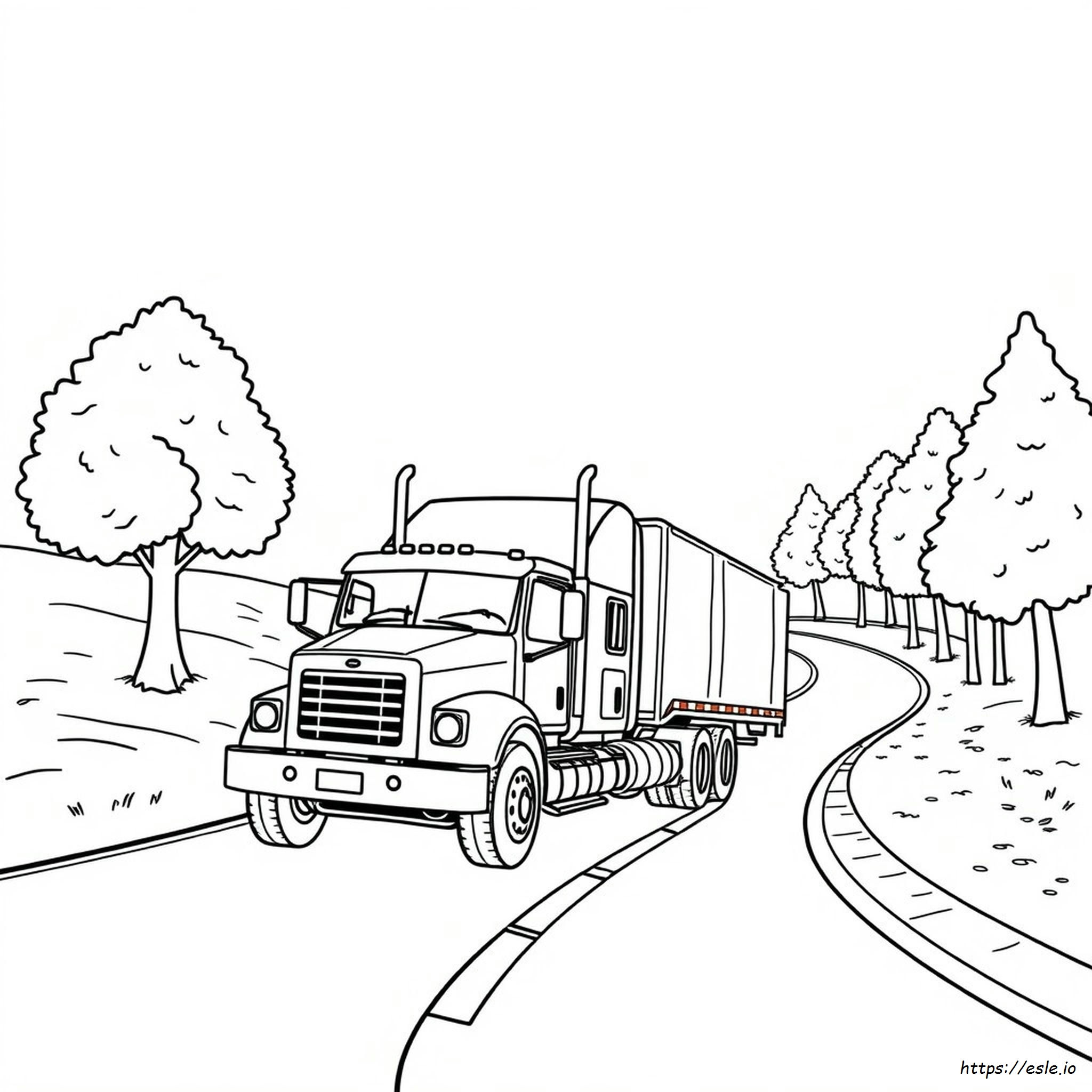 Coloring Pages Of Cool Trucks