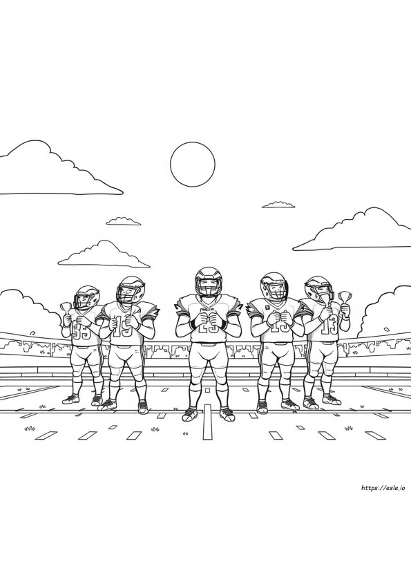 Philadelphia Eagles Coloring Pictures