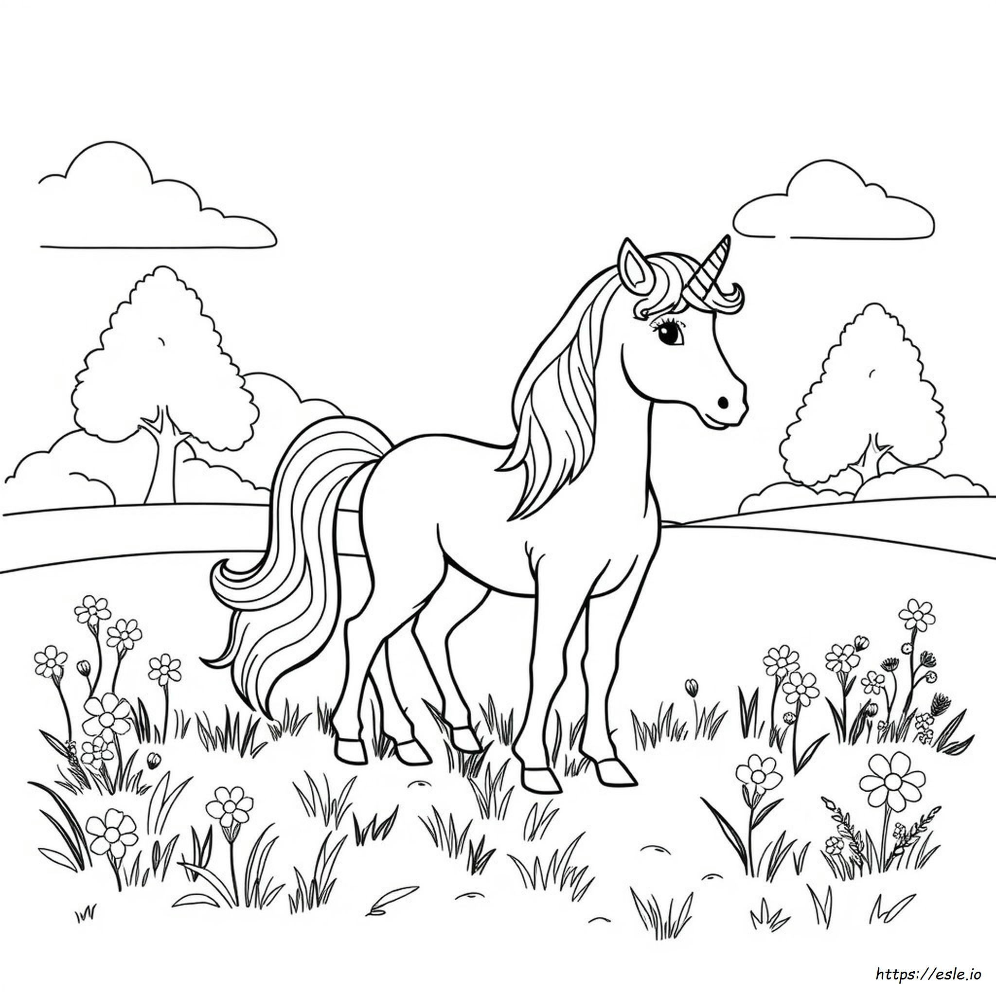 Coloriage Licorne Pour Enfants