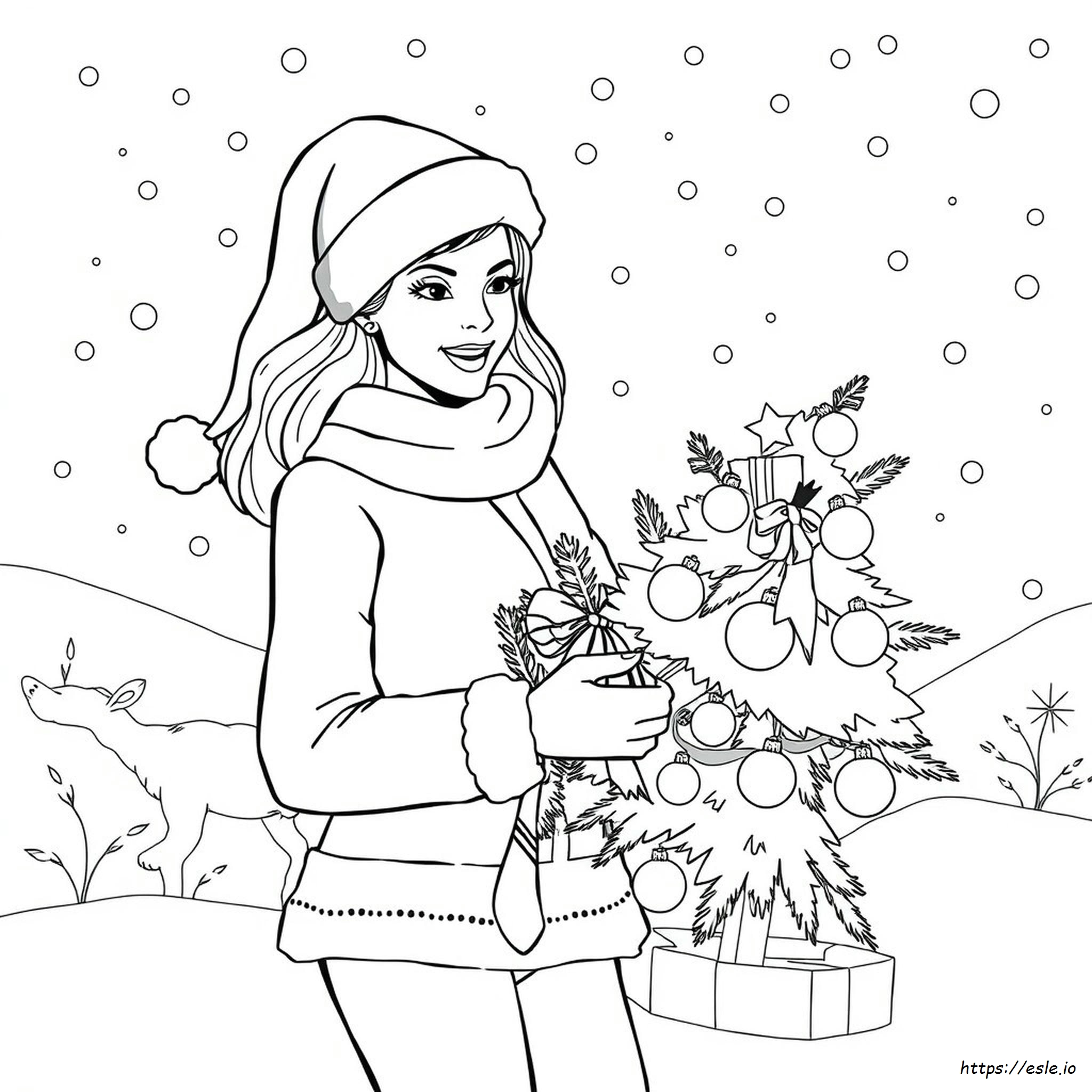 Adult Disney Christmas Coloring Pages