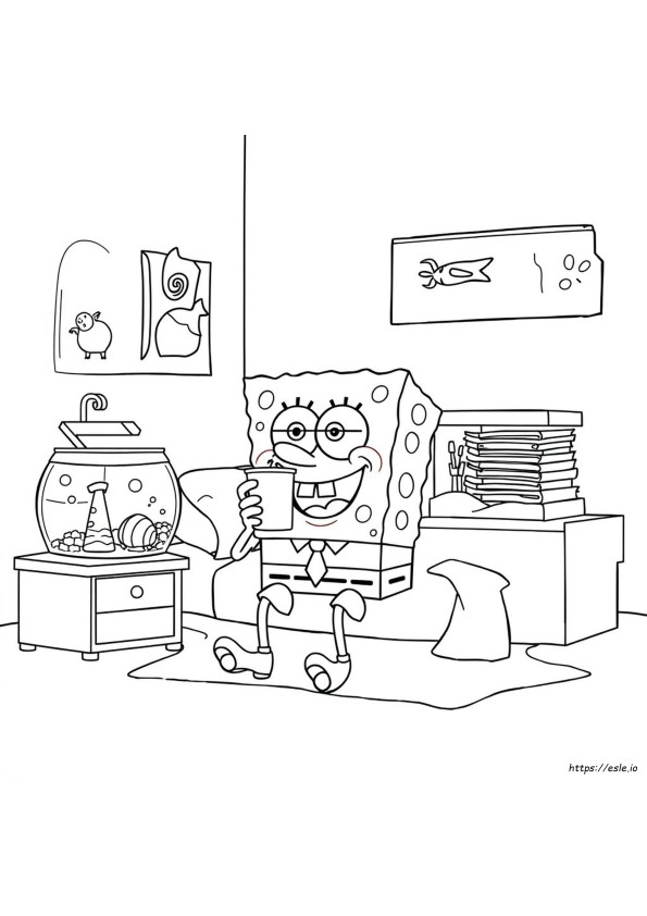 Spongebob Pictures Coloring Pages