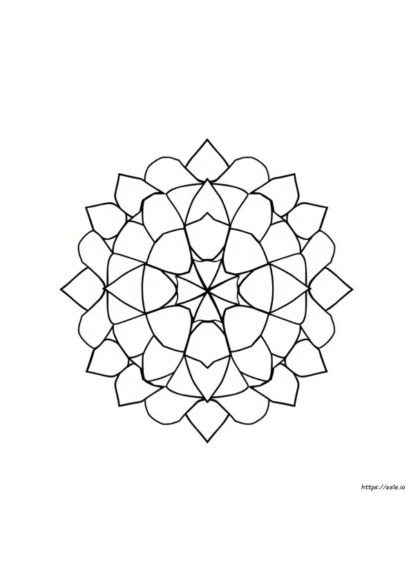 Free Geometric Coloring Pages Pdf