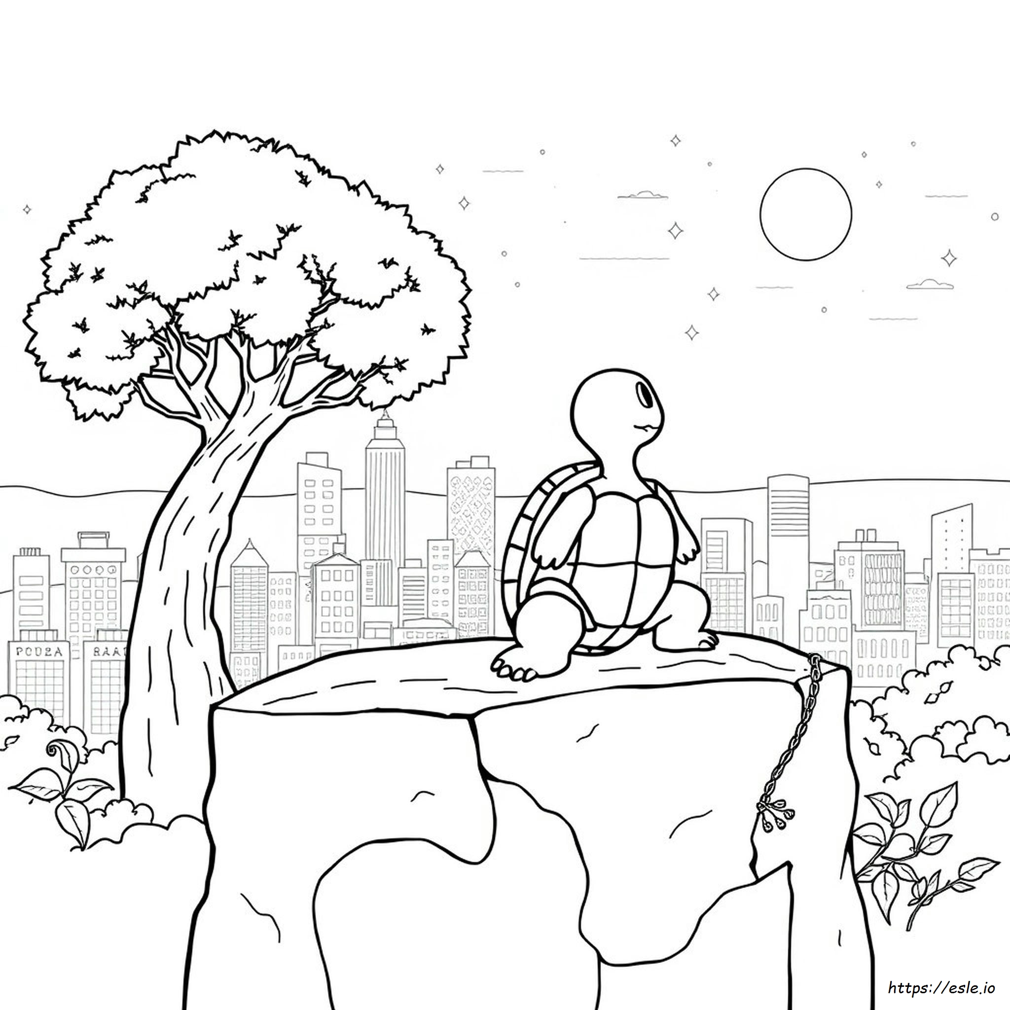 Printable Leonardo Coloring Page