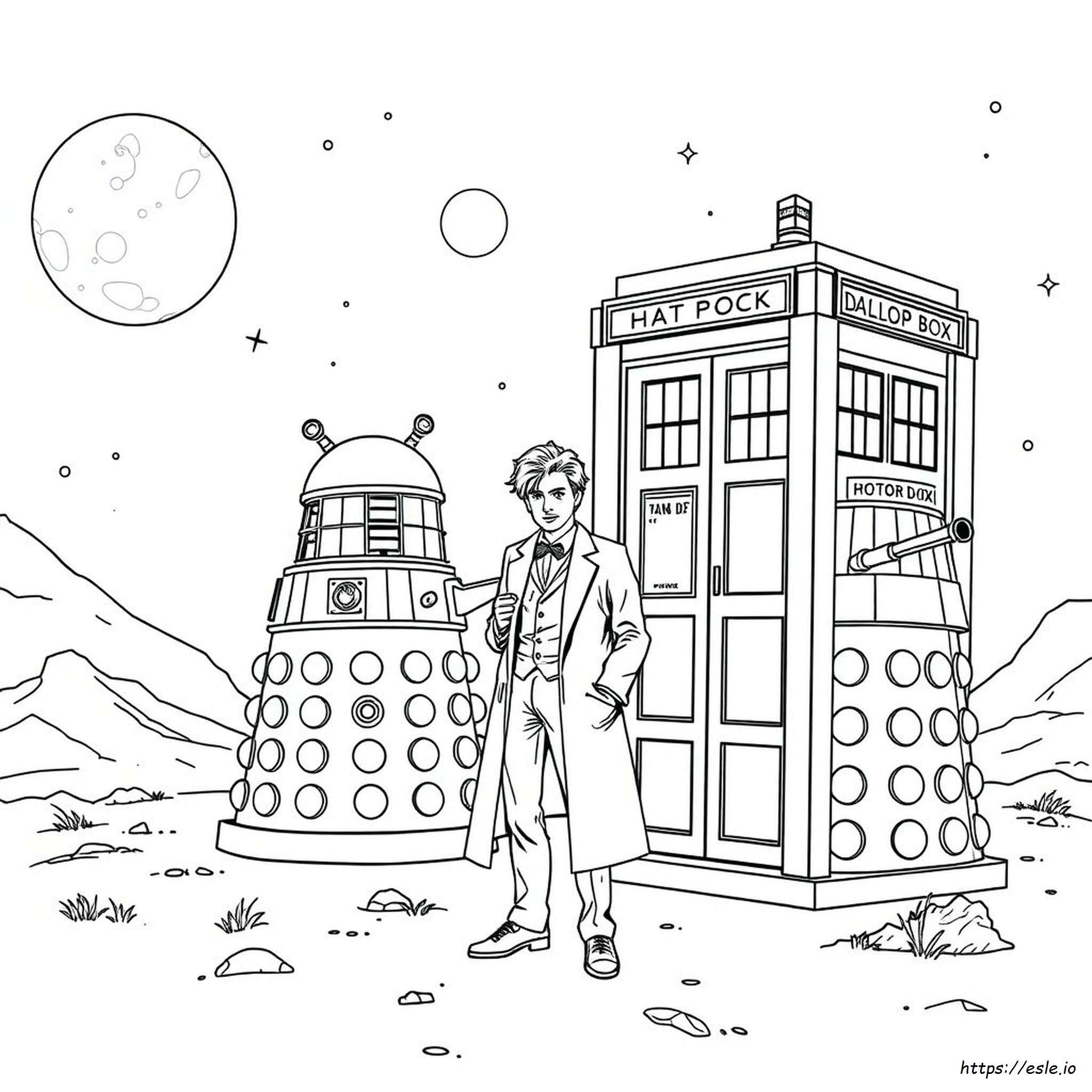 Doctor Who Da Colorare