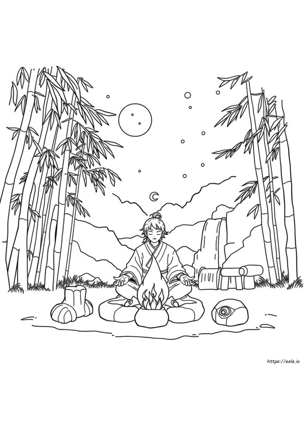 Zuko Avatar Coloring Pages
