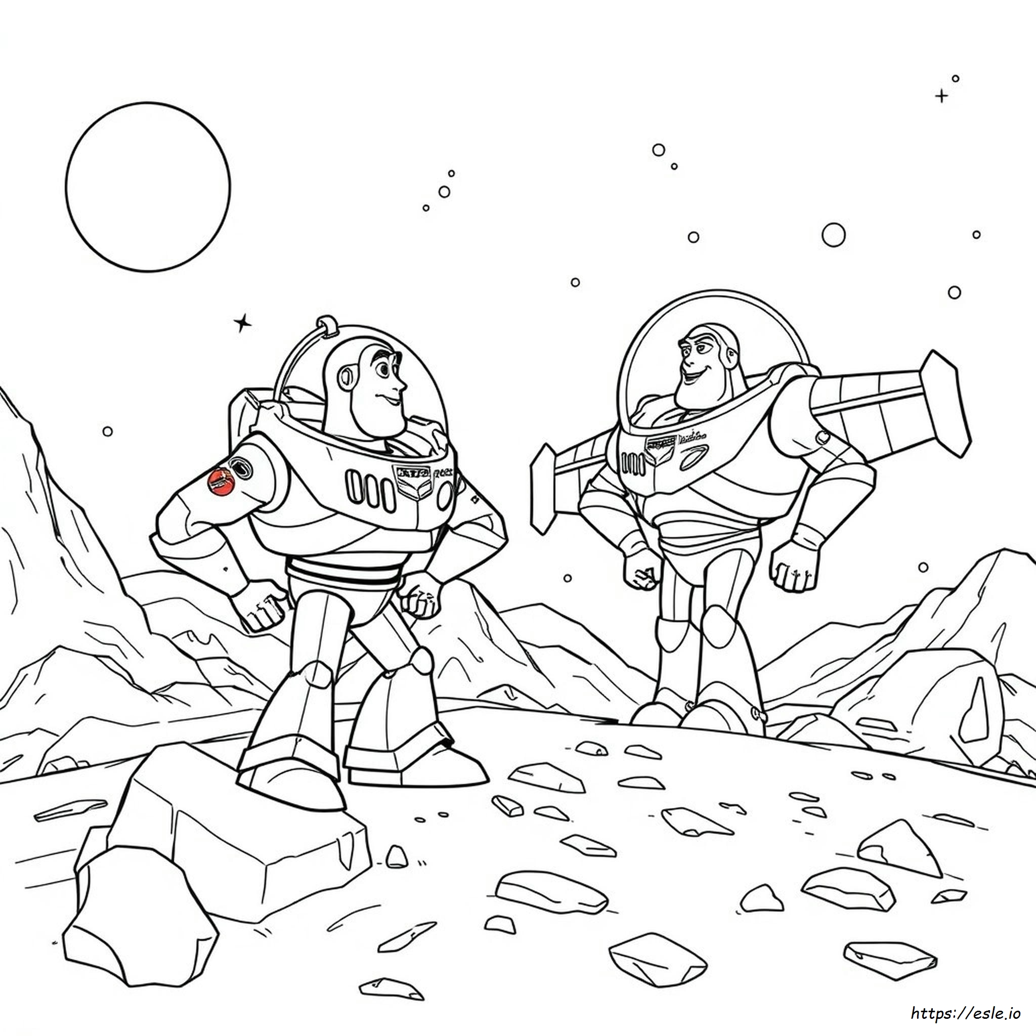 Coloriages Buzz Et Zurg