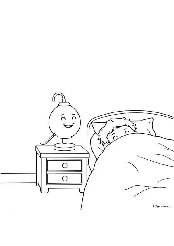 Pixar Lamp Kleurplaten