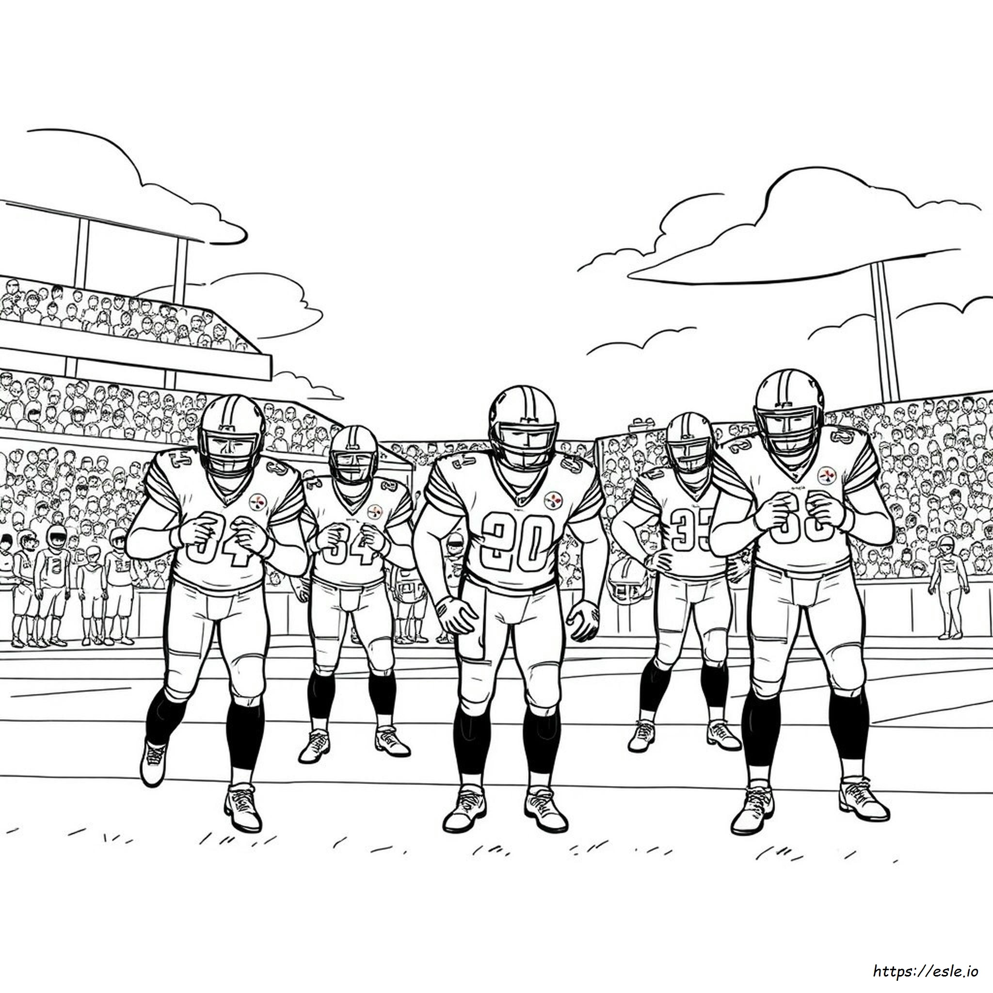 Coloriages Des Steelers
