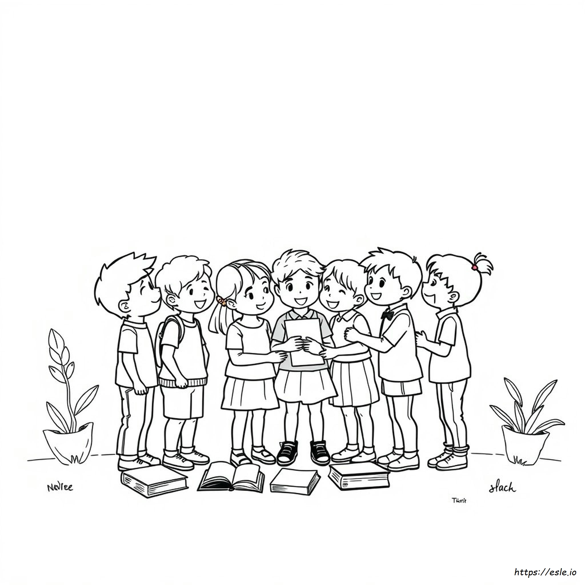 Bullying Coloring Pages Printable