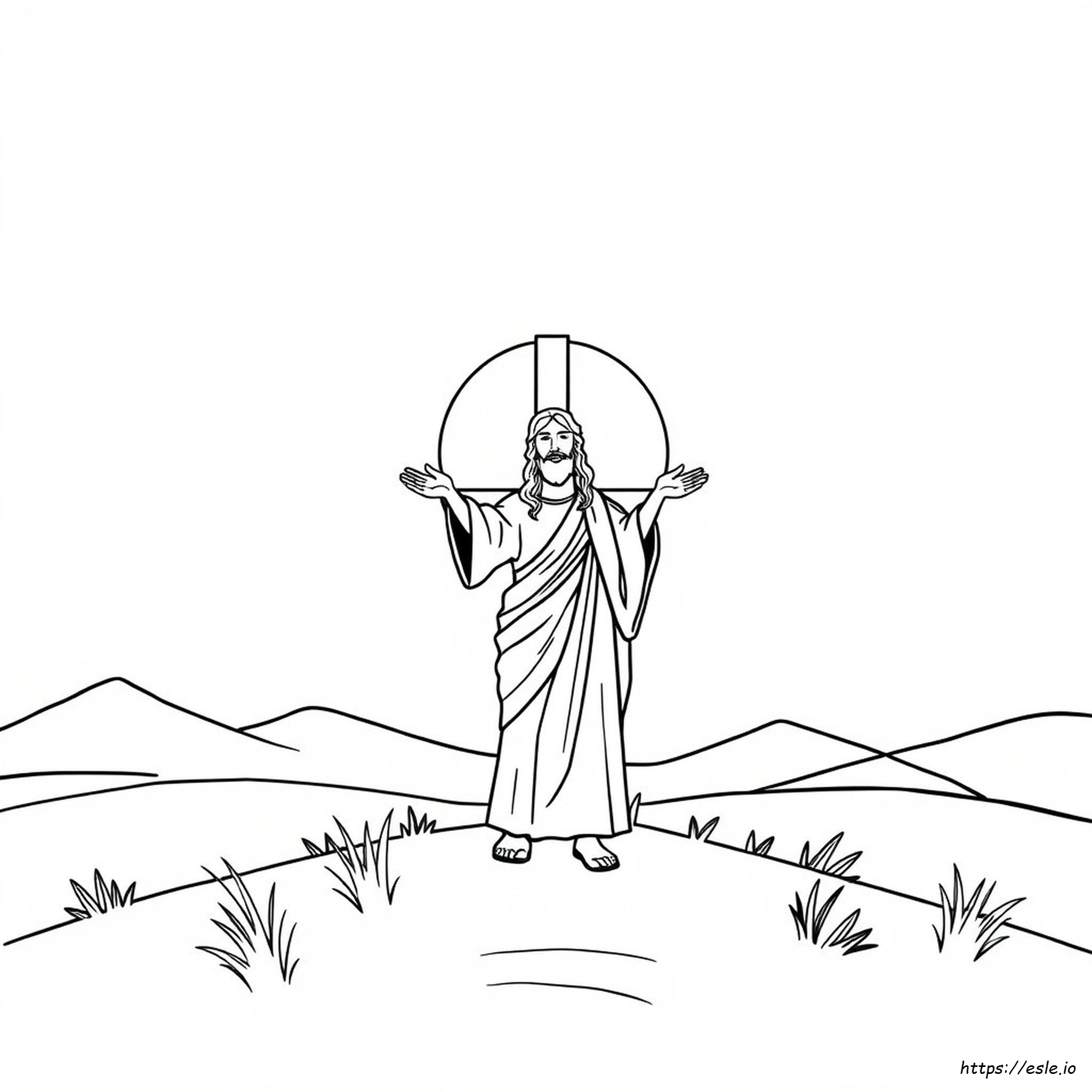 Coloring Pages About Jesus