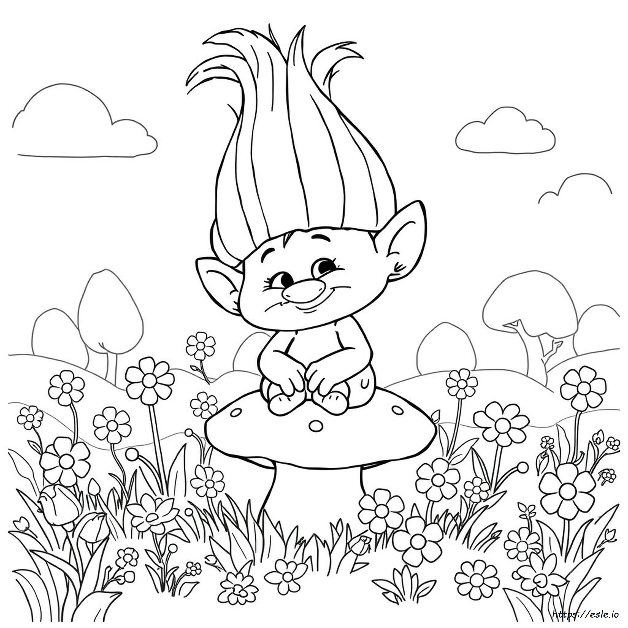 Crayola Coloring Pages Trolls