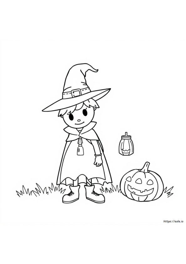 Dibujos Para Colorear De Disfraces De Halloween