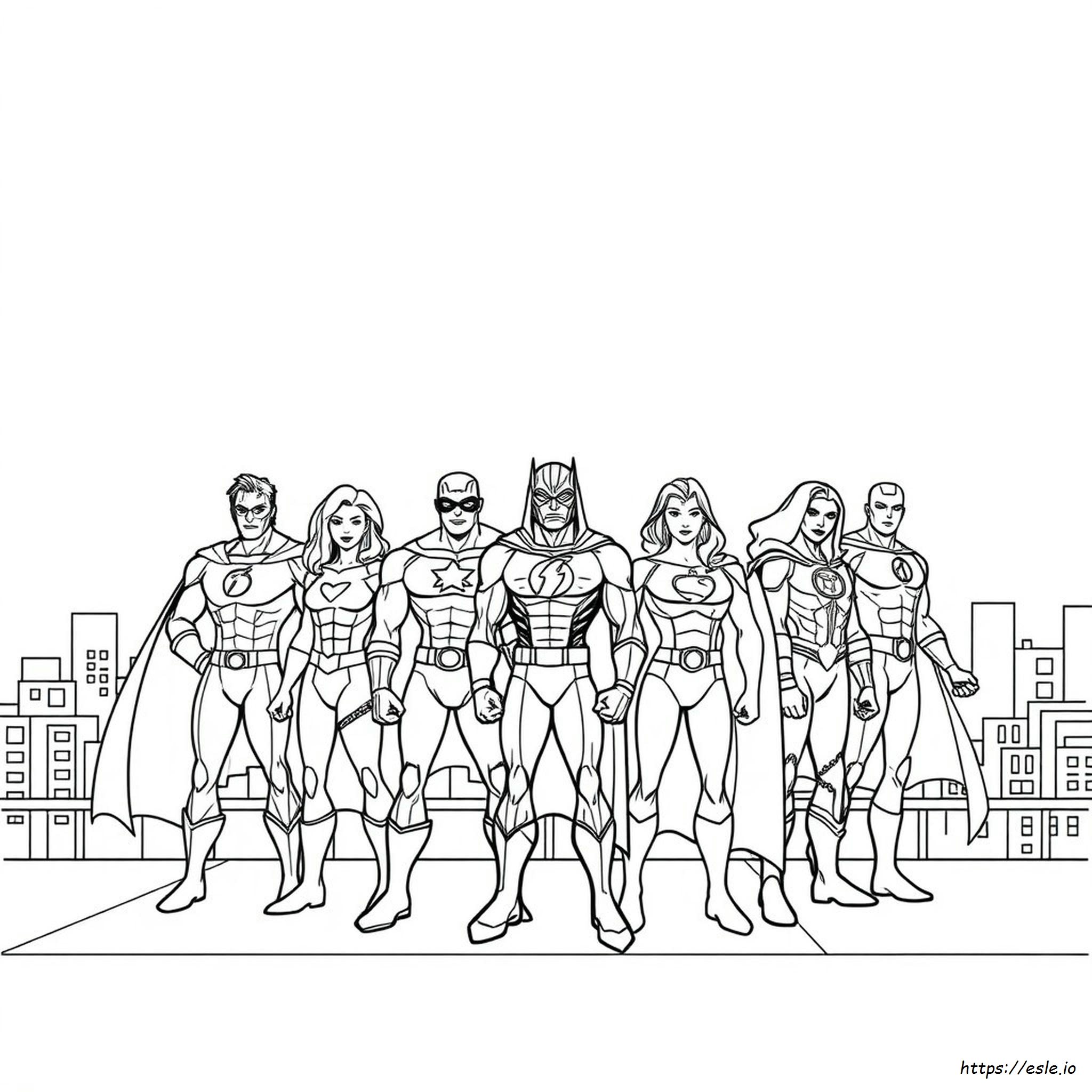 Marvel Super Hero Squad Coloring Pages