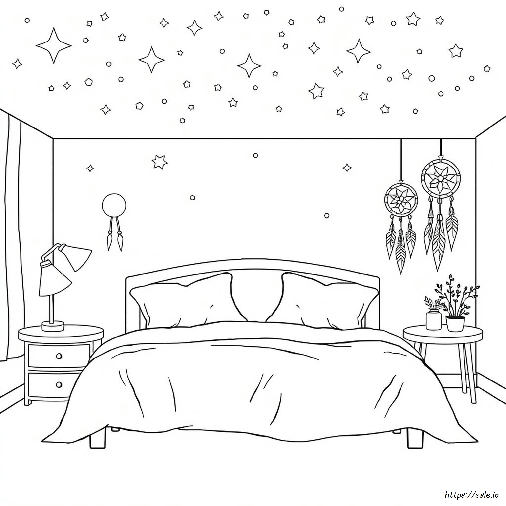 Camere Da Letto Dei Sogni Da Colorare