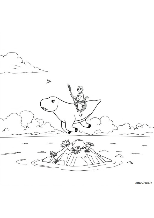 Appa Avatar Coloring Pages