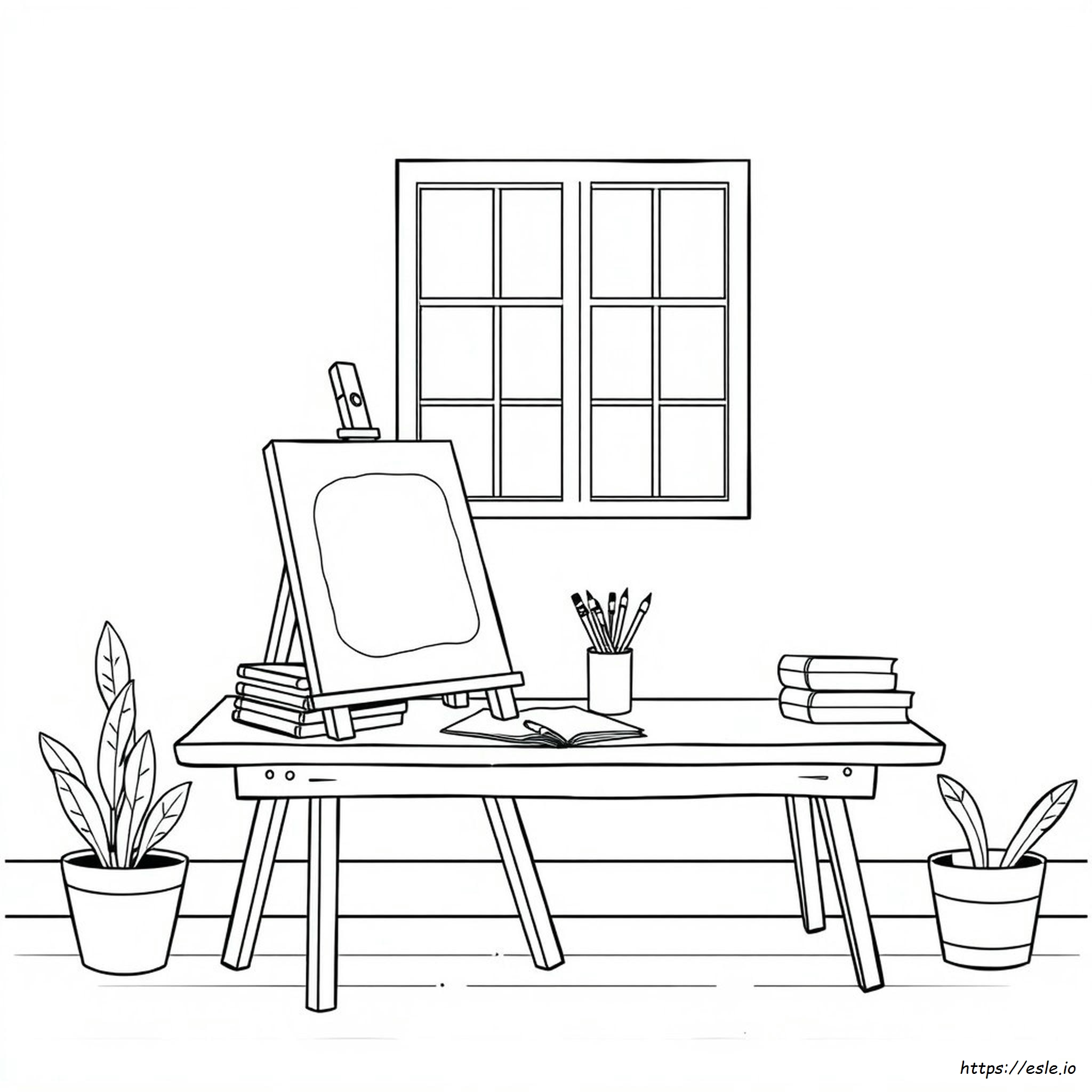 Art Coloring Pages To Print