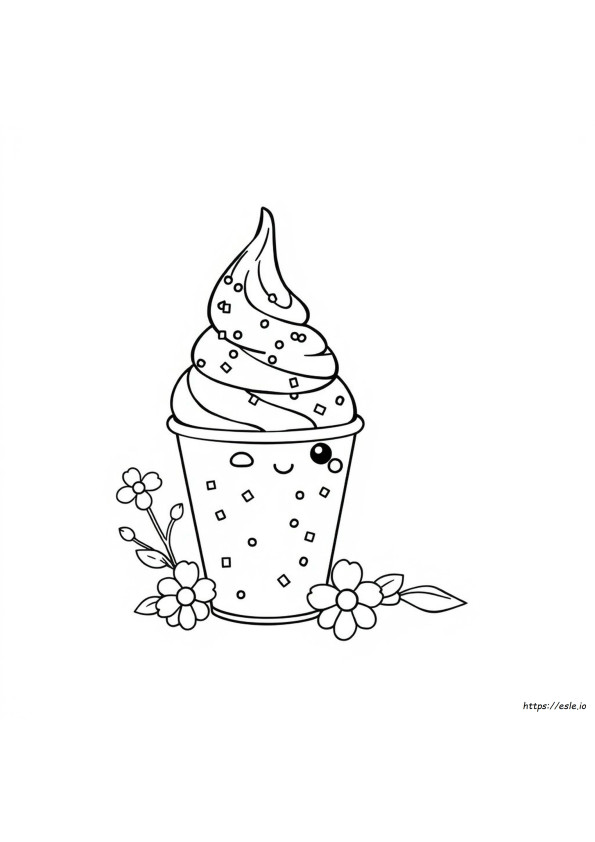 Kawaii Food Coloring Pages For Adults
