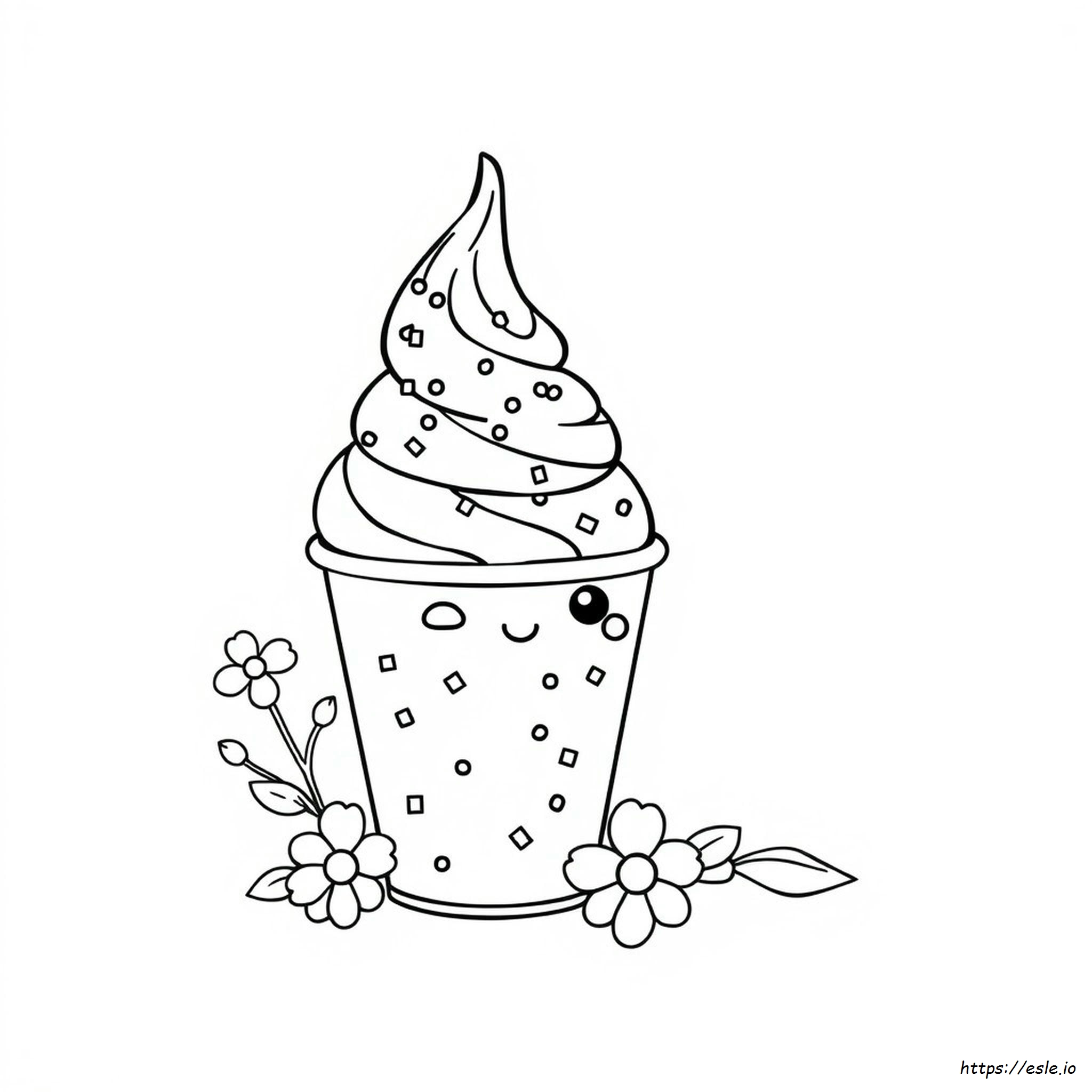 Kawaii Food Coloring Pages For Adults
