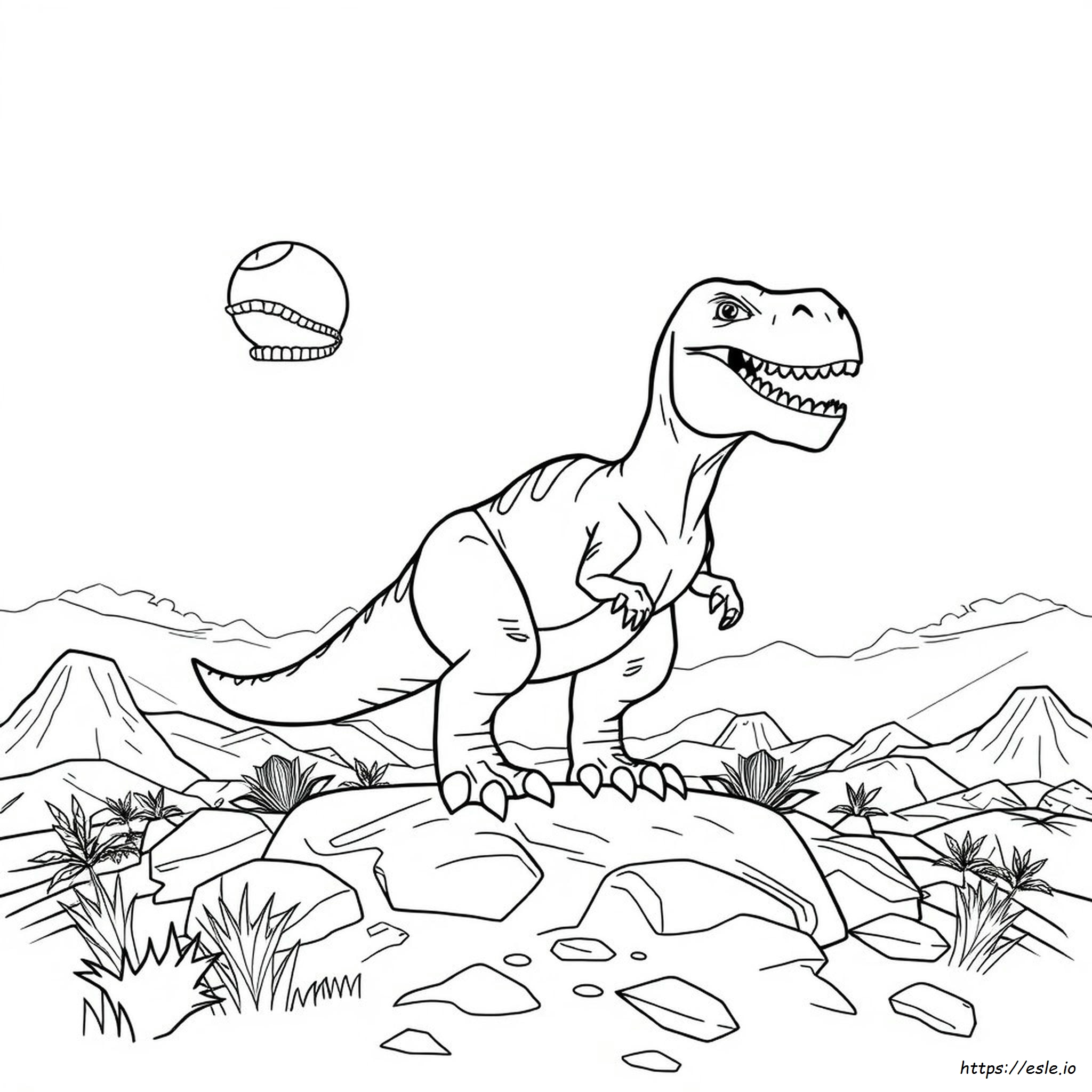 Fortnite Coloring Pages Rex