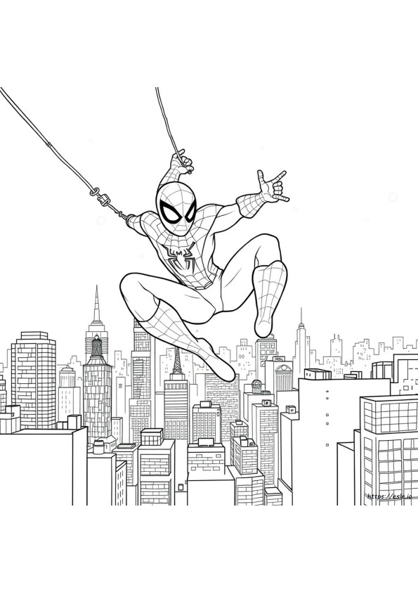 Spider Man Ausmalbilder