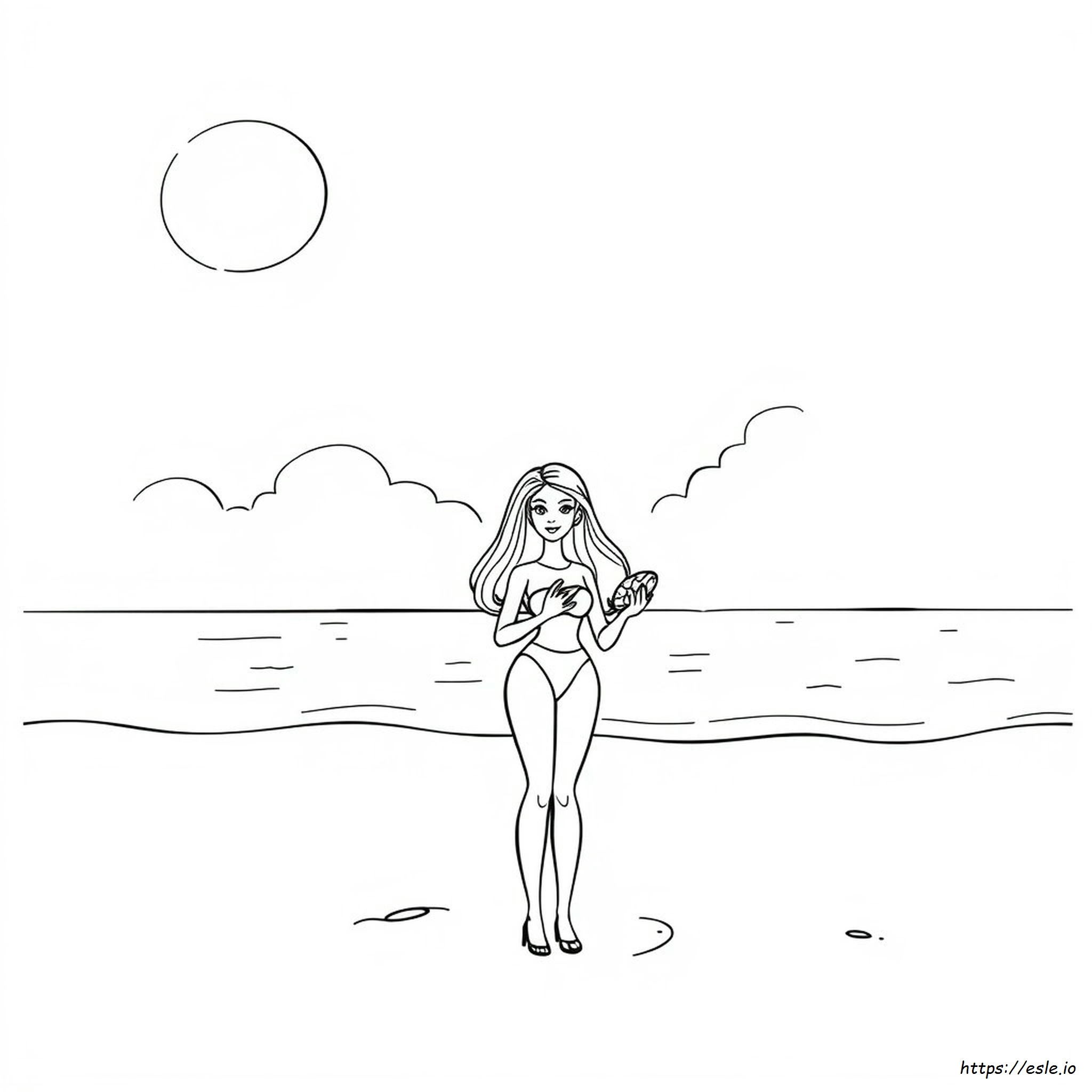 Coloriages Barbie À Imprimer