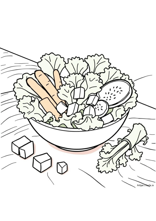 Salad Colouring