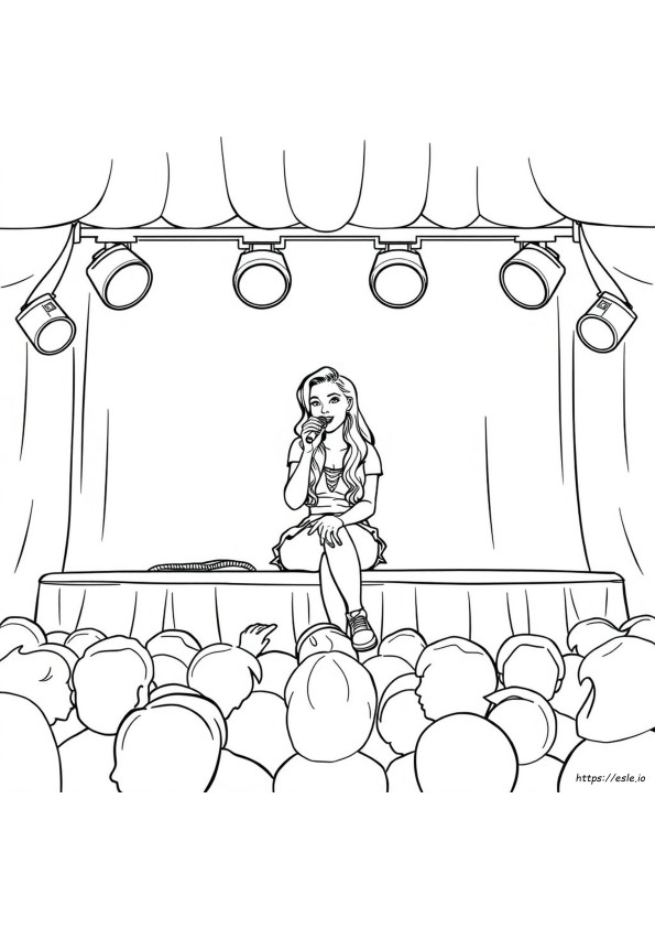 Disegni Da Colorare Di Sabrina Carpenter