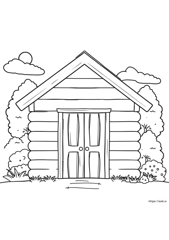 Gambar Mewarnai Pintu