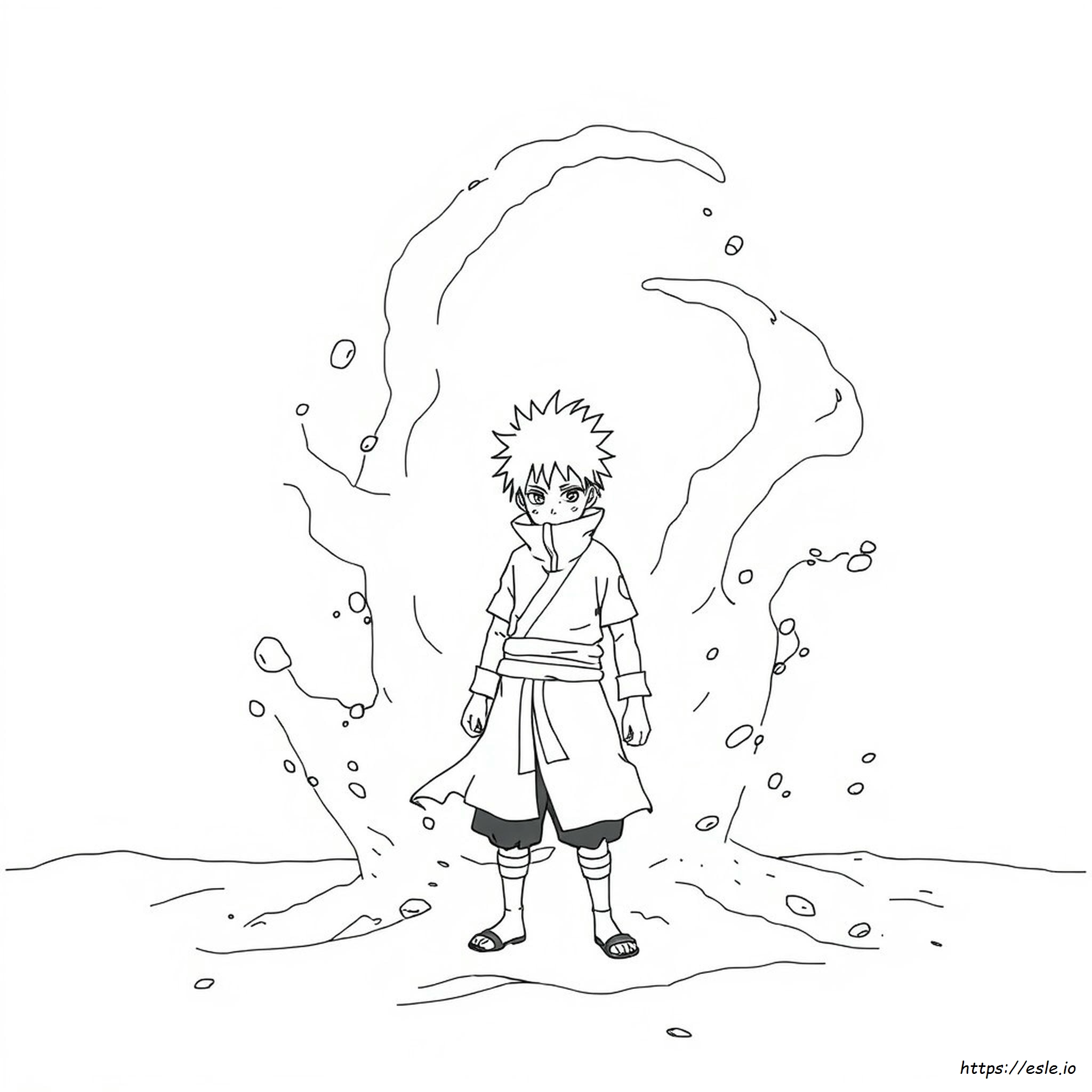 Gaara Coloring Pages