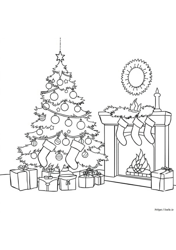 Große Weihnachten Ausmalbilder