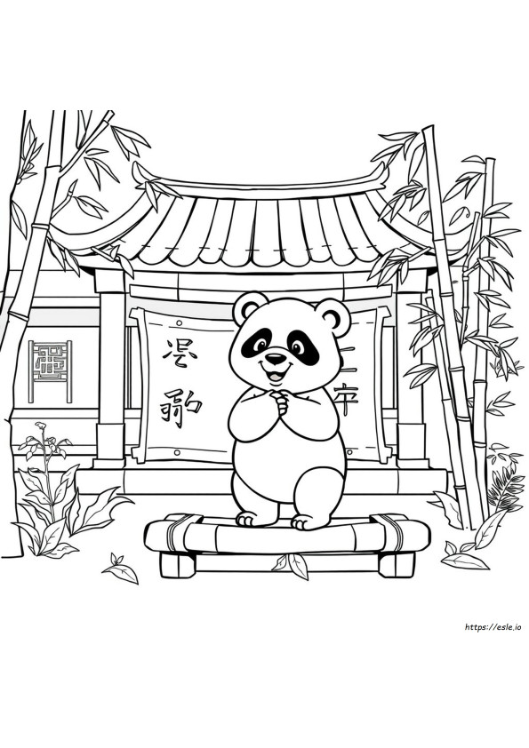 Kung Fu Panda Ausmalbilder