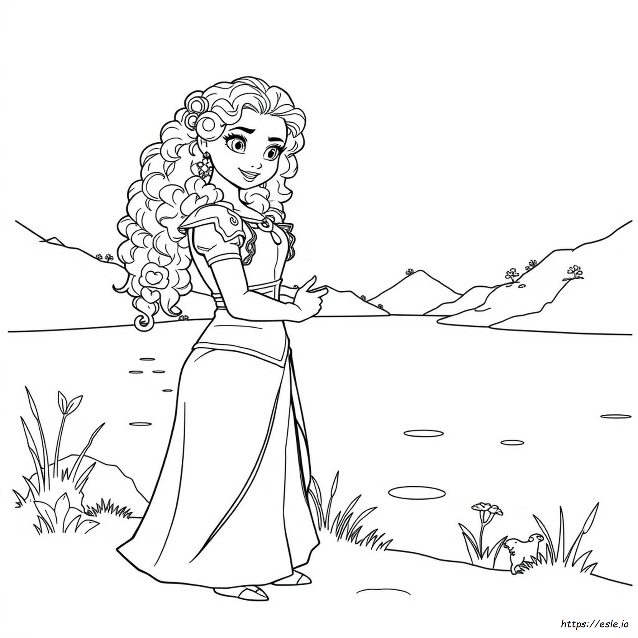 Coloring Pages Of Merida