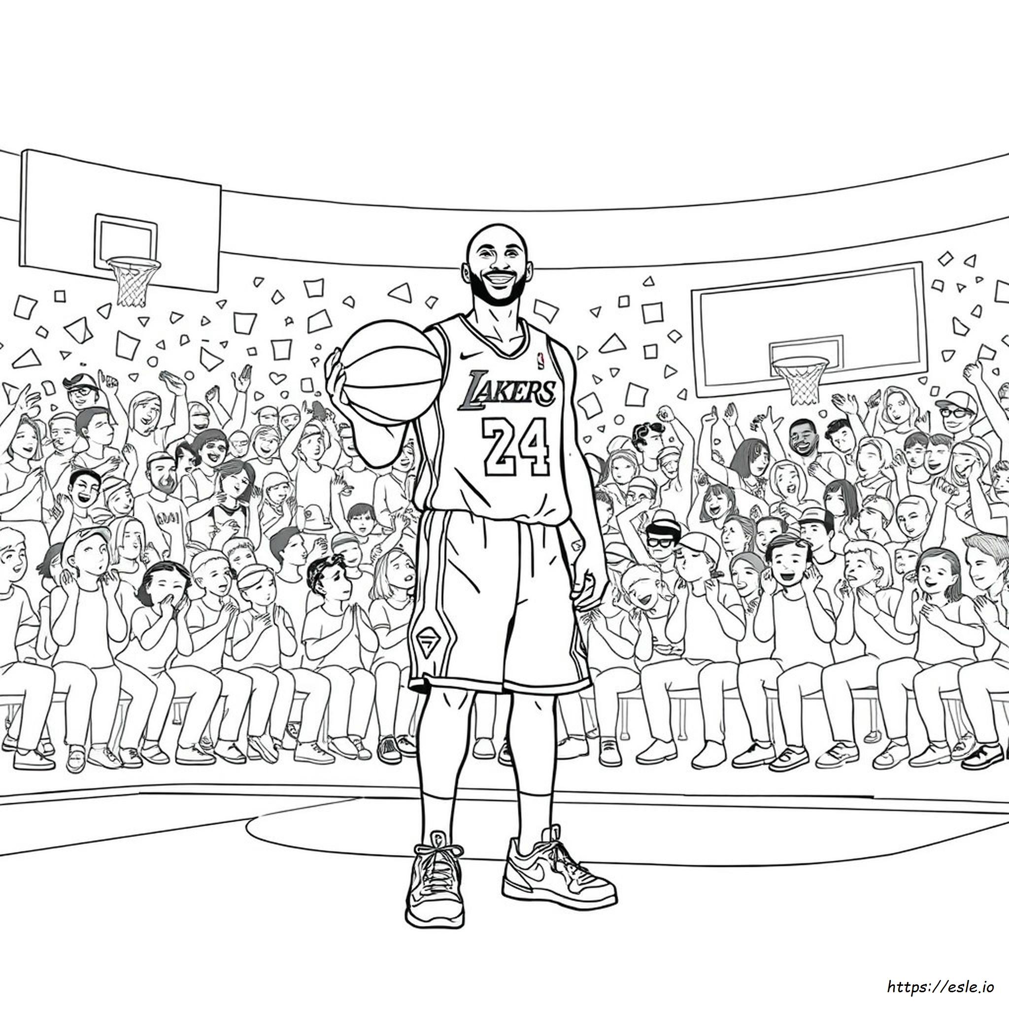 Kobe Bryant Coloring Book